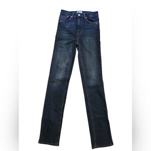 Zara Womens Dark Blue Jeans